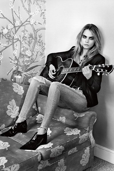 Cara Delevingne演绎Topshop秋冬大片